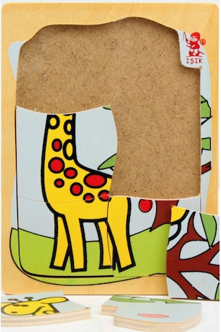 Zürafa Ahşap Puzzle