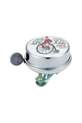 Yws Bisiklet Çelik Zil Yws & Reflektör Seti Gri