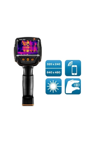 Testo 883 Profesyonel Termal Kamera Sıcaklık Ve Su Kaçağı Tespit Cihazı
