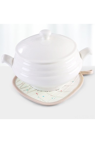 Symbee "yüksek Isıya Dayanıklı Silikon Tabanlı Dalgalı Tutma Pedi - Pratik Mutfak Aksesuarı"