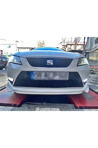 Seat Leon Mk3 Style Ön Tampon Eki - Boyasız Fiberglass 2013 - 2017