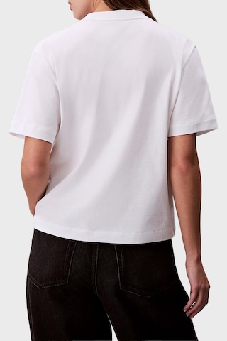 Calvin Klein Bayan T Shirt Lv047f806g Yaf Beyaz BEYAZ