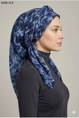 Dolce Life Dolce Cool Desenli Dimi Pamuk Eşarp 1020-114 Çok Renkli
