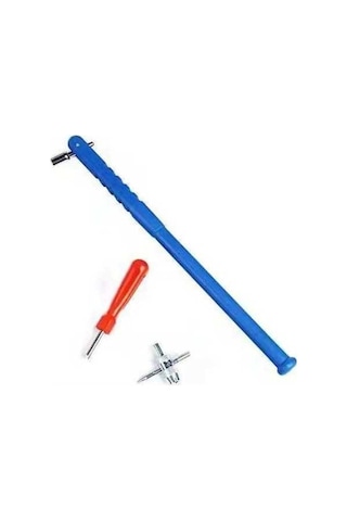 Fastbuy Turcoshop11 3 Adet Lastik Tamir Kiti, Metal Valf Çekme Aracı, Araba, Motosiklet, Bisiklet Bakımı Aksesuarı