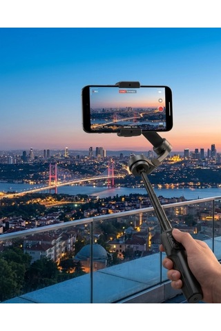 Profesyonel Telefon Gimbal Stabilizer 3 Axis Video Sabitleyici Vlog Tripod Diğer