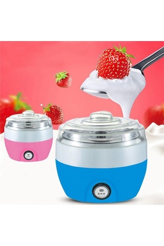 Novahub Yeni Jms Çelik Yoğurt Makinesi - Otomatik Ev Yoğurt Yapıcı