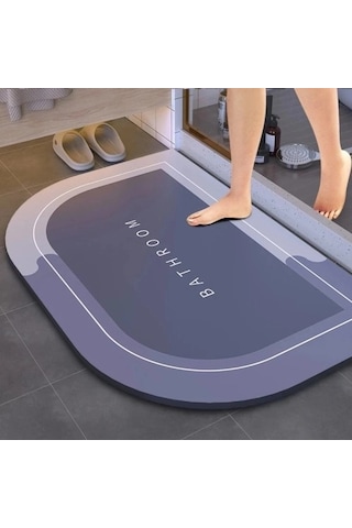 Zenviya21 Süper Emici Banyo Duş Paspası Zenya785 Renkli