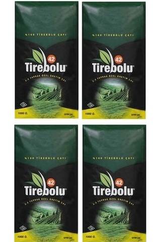 Tirebolu 42 Siyah Çay 4 x 1 KG