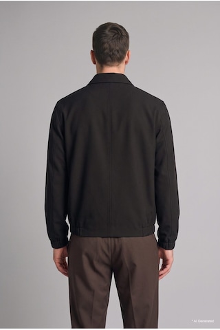 Defacto Regular Fit Fermuarlı Polo Yaka Basic Düz Twill Uzun Kollu Gömlek I0166ax26wnkh538 Haki-kh538