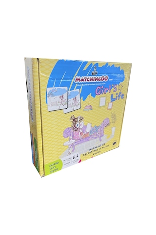 Matchingoo Eşleştirme Ve Hafıza Kartları: Girl's Life