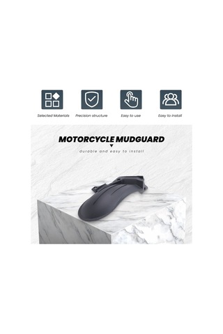 Nayomiglow Motosiklet Arka Çamurluk Çamurluk Sıçrama Koruyucuları Honda Adv350 Adv 350 2022-2024 Çamur Sıçrama Koruyucu Tekerlek Hugger Çamurluk Siyah