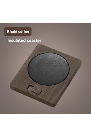 Ulzyvf Sıcaklık Plakalı Metal Isıtma Isıtıcı Haki Fişi Bardak Ayarı Abd 2 Ns Haki