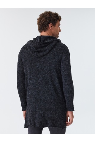 Loose Fit Erkek Hırka Gri