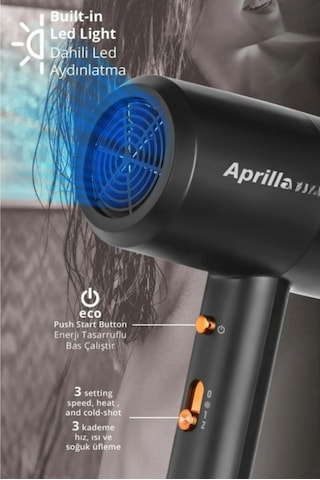 Aprilla Ahd-2100 Saç Kurutma Makinesi Aletsiz Kolay Montaj