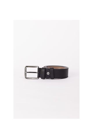 AC&Co / Altınyıldız Classics Erkek Sıyah Casual Suni Deri Kemer Siyah