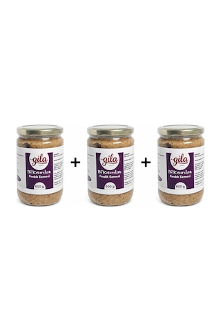 Gila Bi Kıtırdat Fındık Ezmesi 600 G X 3 Gila Bi Kıtırdat Fındık Ezmesi 600 G X 3