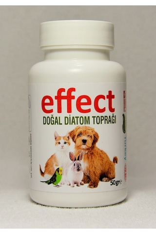 Köpek için Bit Pire Kene Önleyen Saf Doğal Diatom Toprak 50 G