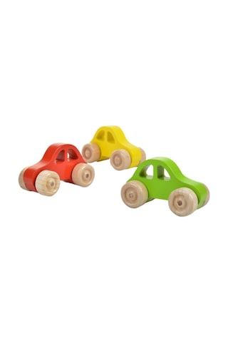 Woodnjoy Hareketli Ahşap Mini Araba