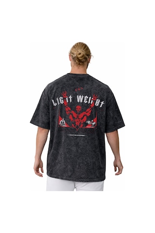Light Weight Ronnie Coleman Fitness Bodybuilding Baskılı Unisex O Siyah