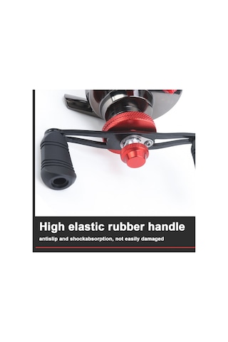 Xindoker Sol El Tam Metalik Balık Makinesi - Manyetik Yavaş Düşme Özelliği - Dayanıklı V60h Olta Makinesi