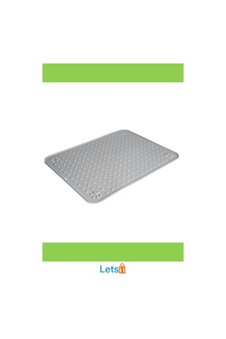 Kaymaz Dayanıklı Pvc Tuvalet Önü Paspası 52x42 Cm