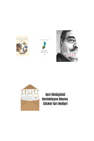Molla Câmî + Mevlana Ve Mevlevilik + Asaf Hâlet Çelebi - Bütün Şiirleri + Okuma Sticker'ları