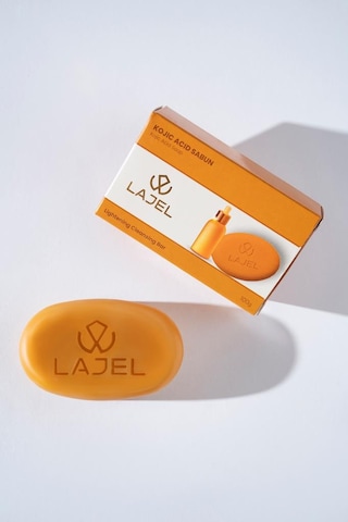 Lajel Premium Özel Kalıp Kojik Asit C Vitaminli Sabun Limon