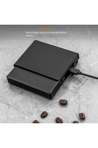 Kişisel Elektronik Terazi Kahve Ev Tipi Kahve Terazisi Mini,a Beyaz
