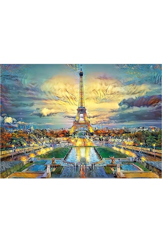 Educa 500 Parça Eyfel Kulesi Puzzle - 19621 - Eiffel Tower