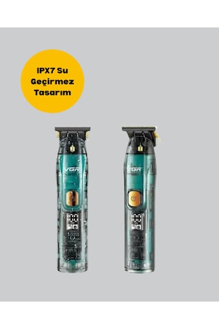 Hnrlıshp Vgr V-695 Profesyonel Saç Ve Sakal Kesme Makinesi Şarjlı Ve Kablolu Kullanım