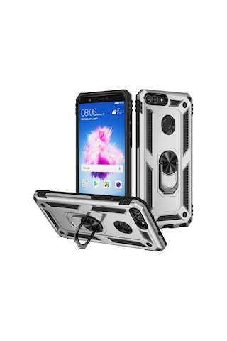 Goocamp Huawei P Smart Kılıf Vega Kapak - Mavi Mavi