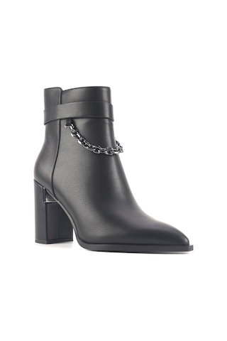 Nine West Flora 4pr Siyah Kadın Topuklu Bot 000000000101701975 Siyah