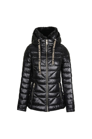 Karl Lagerfeld Kadın Mont Lwqmp810-blk Siyah