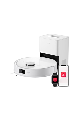 Roborock Q8 Max Pro Plus Akıllı Robot Süpürge Beyaz