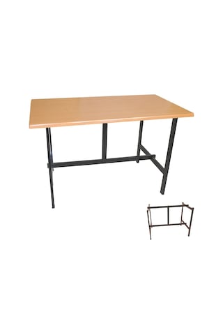 Bey Mobilya 535124809 Capella Werzalit Mutfak Masası 80 x 140 Esb - Siyah