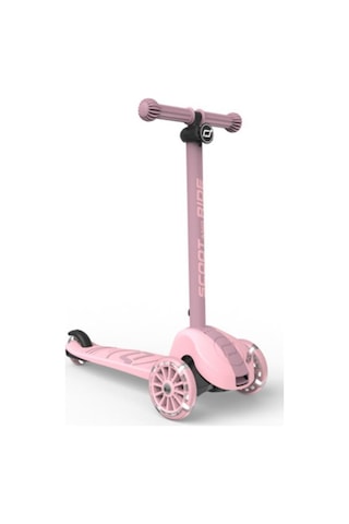 Scoot And Ride Highwaykick 3s Çocuk Scooterı, Rose - Led Tekerlekli, Katlanabilir Ve Ayarlanabilir