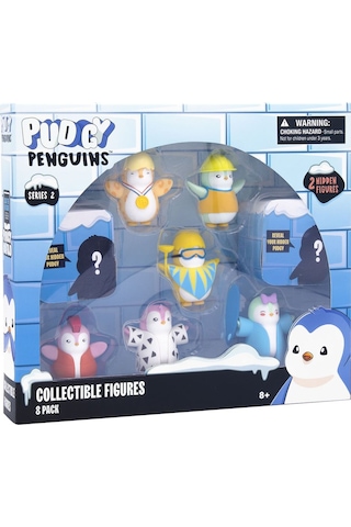Pmı Pudgy Penguins 8'li Delüks Set Model 1 Diğer