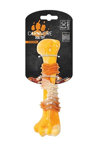 M-pets Carnivore Ring Bone Pastırma Aromalı Kemik Köpek Oyuncağı Sarı Small 17,8x4,9x4 Cm 244-50122.01