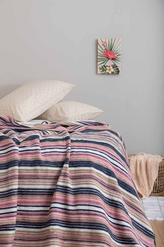 Sarar 180x200 Çift Kişilik Dört Mevsim Battaniye - Pembe