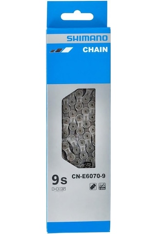 Shimano Cn-e6070-9 Steps Zincir 9v 126l Çok Renkli