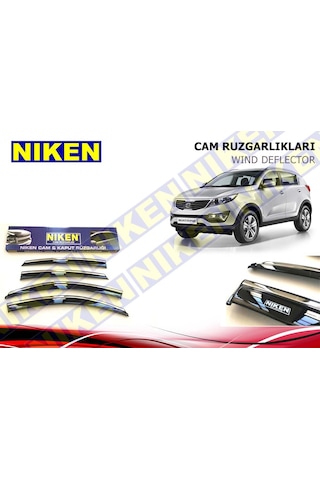 Kia Sportage Kromlu Cam Rüzgarlığı Niken 2014-2011-2012-2013-2015