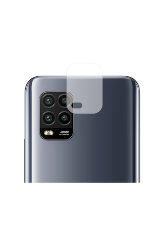 Xiaomi Mi 10 Lite Kamera Lens Koruyucu Nano Cam Şeffaf Tam Kaplama