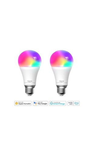 Meross Akıllı Rgb Ampül 810l/9w Msl120 Apple Homekit Destekli 2'li Paket Çok Renkli