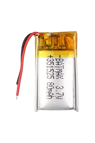 Powermaster 351525 3.7v 80 Mah Lityum Polimer Li-po Batarya Ciklet Pil