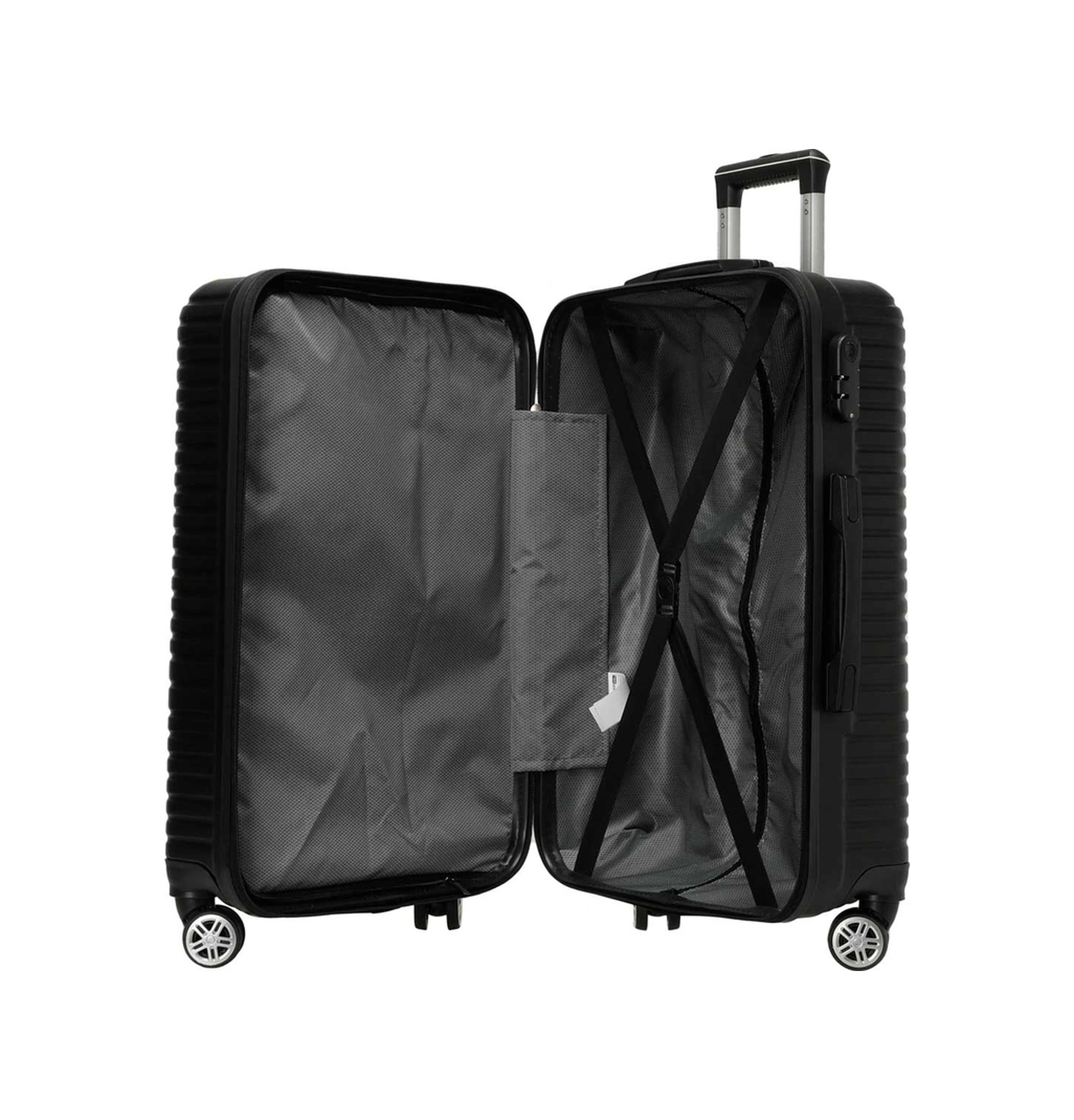 Travel Soft Sanderum -o 5pr Siyah Unisex Orta Boy Valiz Siyah