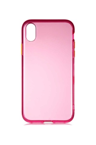 Apple Uyumlu iPhone XR 6.1 Kılıf Zore Bistro Kapak-Pembe