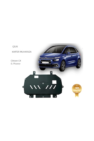 Citroen C4 G. Picasso Çelik Karter Muhafaza Koruma 2013 2014 2015 2016 2017 2018 2019 2020