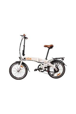 Alba Fold 2 Std Elektrikli Katlanır Bisiklet Led Gösterge, 7.8ah Batarya Beyaz E-bike Beyaz