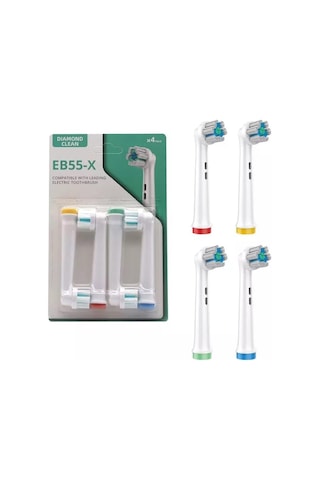 Oral-b Braun İle Uyumlu Yedek Fırça Başlıkları, 12 Adet,
