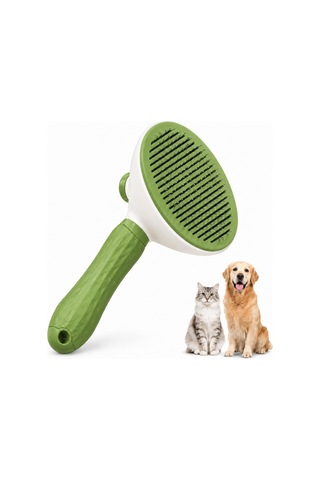 Getmeev Kedi Ve Köpek Tüy Toplama Tarak Basmalı Kendini Temizleye